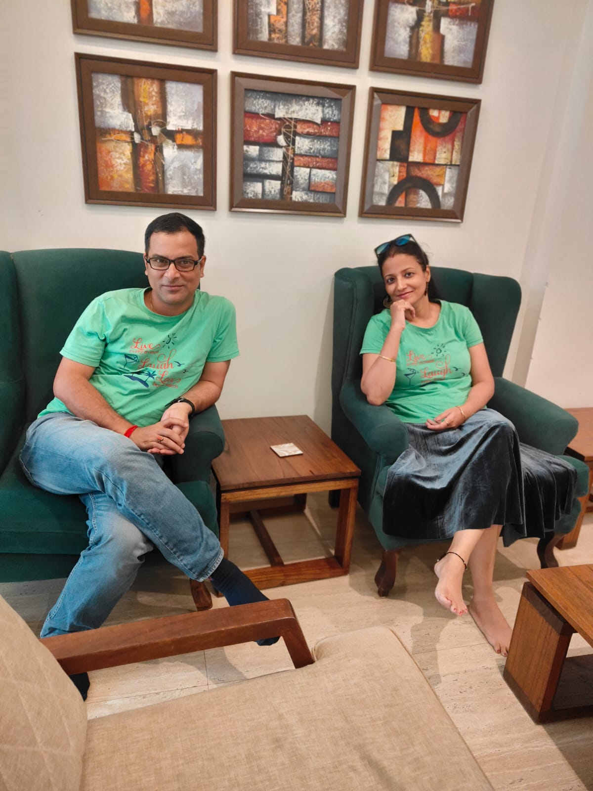 Avijit and Tanushree Mukherjee